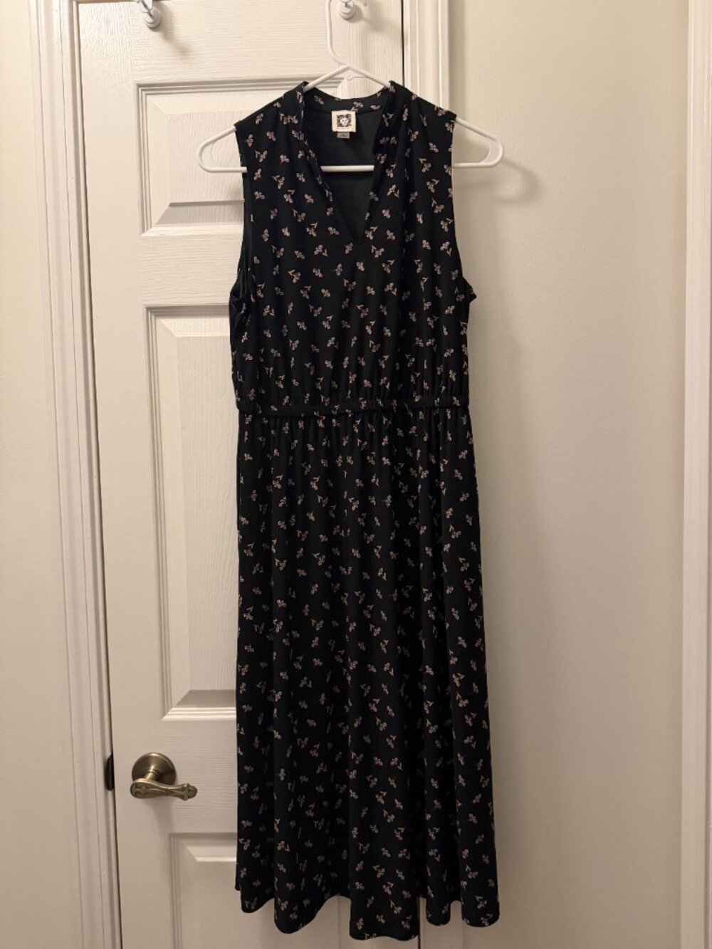 Anne Klein Print Maxi Dress